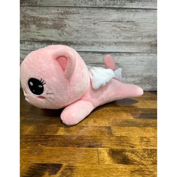 InquisitorMaster Squads Miss Misa Plush Cat Pink Stuffed Animal Toy 15" - Picture 2 of 10